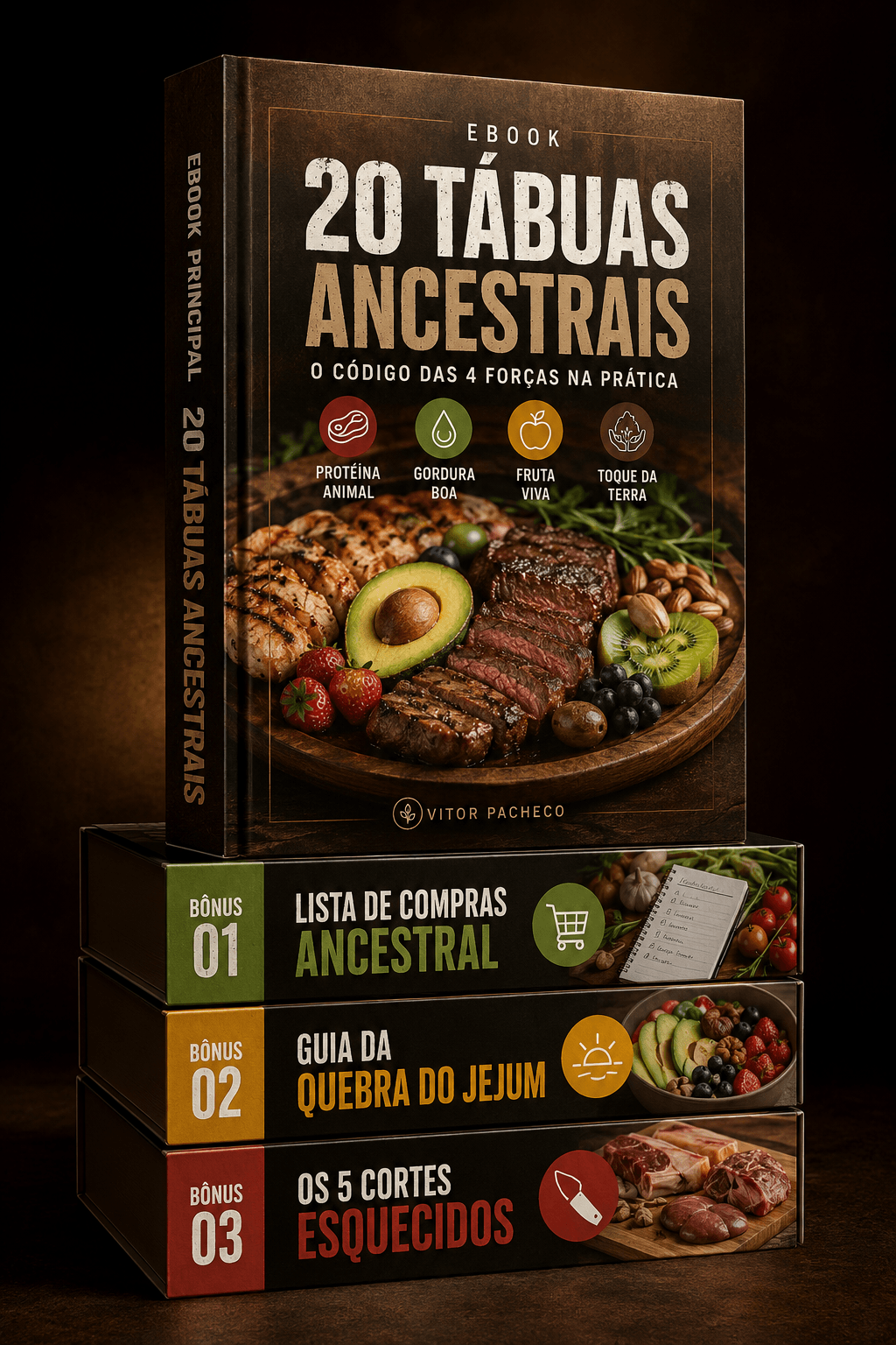 Mockup do ebook 20 Tábuas Ancestrais